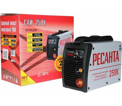 сварочный аппарат РЕСАНТА САИ-250К (компакт) 65/38