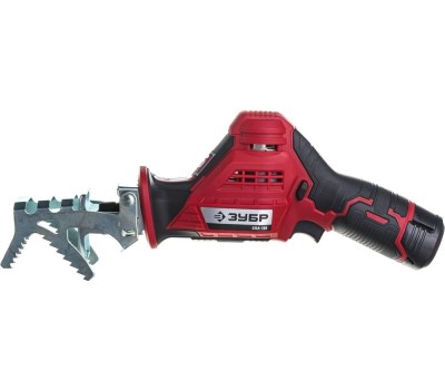 Пила сабельная ЗУБР СПЛ-125-21 12В, 1аккум