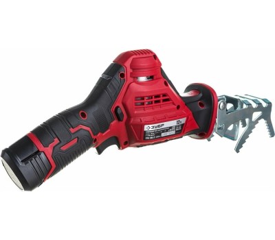 Пила сабельная ЗУБР СПЛ-125-21 12В, 1аккум