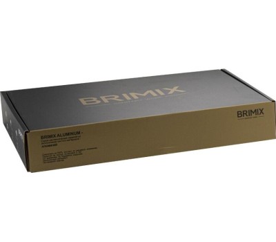 Смеситель BRIMIX 80208 Смеситель кухонный боковой черный с красной ручкой, из алюминия, шаровый