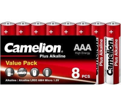 Элементы питания CAMELION (14861) LR03-SP8