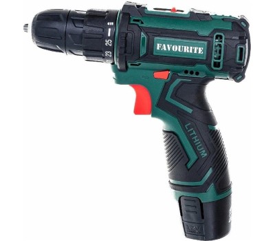 Аккумуляторная дрель-шуруповёрт FAVOURITE DC 1202 PROMO SET Аккумуляторная дрель-шуруповёрт