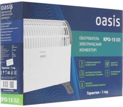 Конвектор OASIS KPO-15 Конвектор электрический