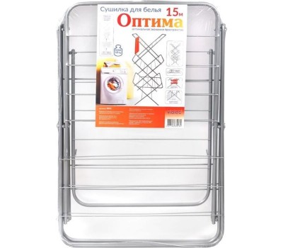 Сушилка для белья VIOLET Оптима напольная 15м (металлик) 301517