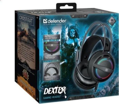 Гарнитура DEFENDER (64595) Dexter RGB, провод 2.2 м