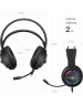 Гарнитура DEFENDER (64595) Dexter RGB, провод 2.2 м