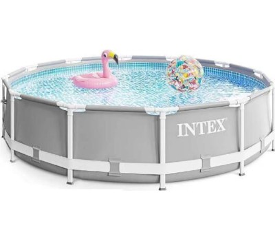 Бассейн каркасный INTEX Бассейн каркасный призматический, 366x76см, сталь, ПВХ, 26710NP 049-019
