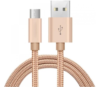 Кабель ENERGY Кабель ET-28 USB/MicroUSB, цвет - золотой