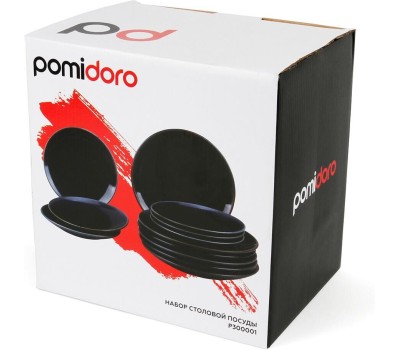 посуда POMIDORO POMI D'ORO P300001 Набор столовой посуды 12 предметов