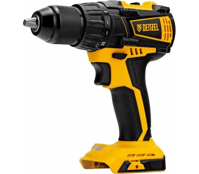 Аккумуляторная дрель DENZEL Дрельшуруповерт аккумуляторная, бесщет. BLDLIB180, LiIon, 18 В Denzel 26122 (Без АКБ)