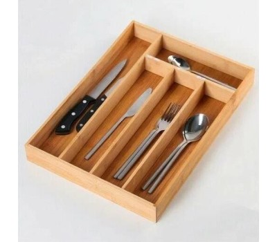 Лоток для столовых приборов UNISTOR TOM из 5-ти секций встраиваемый в выдвижной ящик 211270