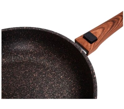 Сковорода KUKMARA сго282а а/пр литая 28см съемн/руч Granit ultra original