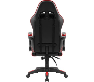 Кресло DEFENDER (64337) XCOM черный/красный,класс 4,PU