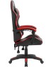 Кресло DEFENDER (64337) XCOM черный/красный,класс 4,PU