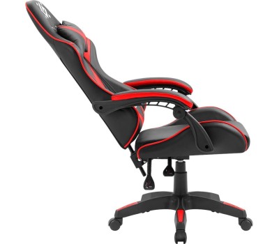 Кресло DEFENDER (64337) XCOM черный/красный,класс 4,PU