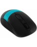 OKLICK Мышь Оклик 310MW черный/синий оптическая 3200dpi беспров. USB для ноутбука 4but (1869090)
