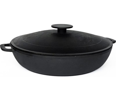 Жаровня ГАРДАРИКА чугунная 36см с крышкой ТМ