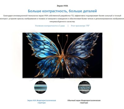 TCL 65P6K (ИМП) / 4K Smart телевизоры 61-70