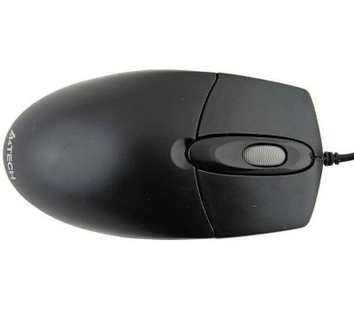 Мышь A4TECH Мышь OP-720S черный оптическая 1200dpi silent USB 2but