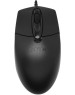 Мышь A4TECH Мышь OP-720S черный оптическая 1200dpi silent USB 2but