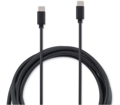 BURO Кабель USB Type-C (m) - USB Type-C (m), 1.2м, 5A, черный [bu-usb-cc-1.2m-100w]