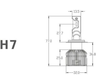 Лампа светодиодная MTF LIGHT RT07K4