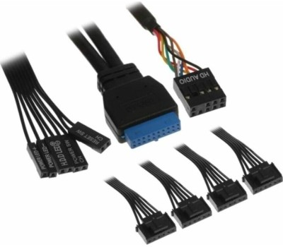 Корпус для ПК AEROCOOL Корпус ATX Aero One Eclipse-G-BK-v1, Midi-Tower, без БП, черный [accm-pb17143.11]