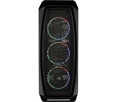 Корпус для ПК AEROCOOL Корпус ATX Aero One Eclipse-G-BK-v1, Midi-Tower, без БП, черный [accm-pb17143.11]