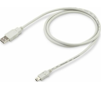 Кабель BURO Кабель USB USB A(m) (прямой) - mini USB B (m) (прямой), круглое, 1м, серый [usb2.0-m5p-1]