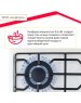 Варочная панель газовая SIMFER H60Q41W571