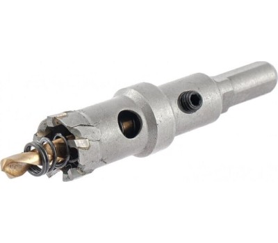 Коронка DENZEL Коронка по металлу твердосплавная, 19 мм 724001