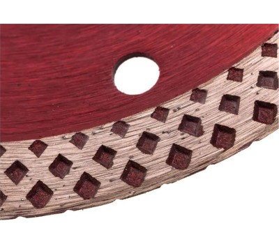 Диск алмазный MATRIX Диск алмазный, отрезной сплошной, 125 х 22.2 мм, сухая резка Professional 73124