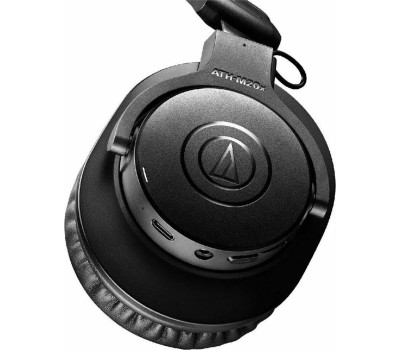 AUDIO-TECHNICA Наушники ATH-M20XBT, 3.5 мм/Bluetooth, мониторные, черный [80002893]