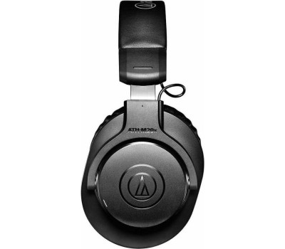 AUDIO-TECHNICA Наушники ATH-M20XBT, 3.5 мм/Bluetooth, мониторные, черный [80002893]