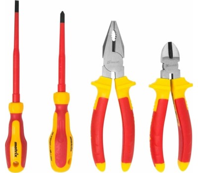 Набор инструментов MATRIX Набор диэлектрического инструмента, 4 предмета 16907