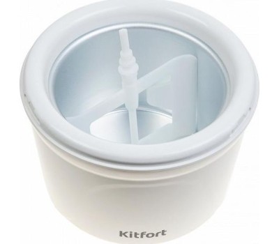 Мороженица KITFORT Мороженица КТ-1808, 12Вт, 1500мл, белый