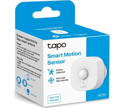 TP-LINK Датчик движения Tapo T100, белый, 868-922МГц