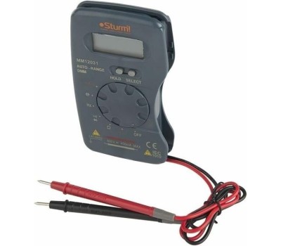 STURM! Мультиметр цифровой STURM MM12031, автоматический