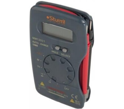 STURM! Мультиметр цифровой STURM MM12031, автоматический