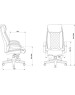 Кресло компьютерное БЮРОКРАТ Кресло руководителя T-9924WALNUT, кожа, до 200кг, светло-коричневый