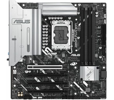 Материнская плата ASUS Материнская плата PRIME Z890M-PLUS WIFI, Socket LGA 1851, Intel Z890, mATX, Ret