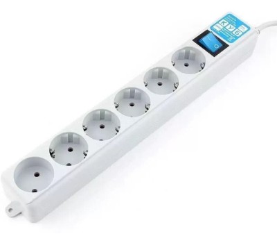 PowerCube PRO Фильтр-удлинитель (SPL(5+1)-16B-P-1,9М) 1.9 м, 6 розеток, 16А/3,5кВт, LC контур - подавление В/Ч помех {13062}
