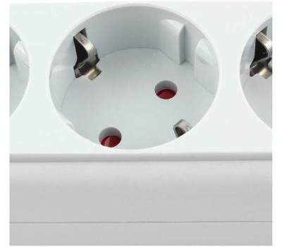 PowerCube PRO Фильтр-удлинитель (SPL(5+1)-16B-P-1,9М) 1.9 м, 6 розеток, 16А/3,5кВт, LC контур - подавление В/Ч помех {13062}