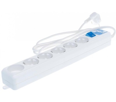 PowerCube PRO Фильтр-удлинитель (SPL(5+1)-16B-P-1,9М) 1.9 м, 6 розеток, 16А/3,5кВт, LC контур - подавление В/Ч помех {13062}