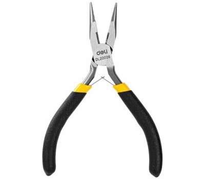 Пассатижи DELI Удлиненные мини-пассатижи DL20026 125мм, прорезиненная двухкомпонентная ручка