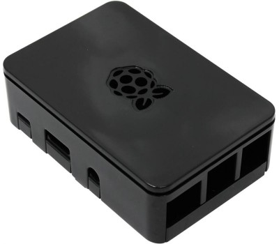 Корпус для ПК ACD Корпус RA179 Black ABS Plastic case with Logo for Raspberry Pi 3 B/B+, совместим с креплением VESA Mount (RASP1793)(ASM-1900036-22)(аналог 167-7046)