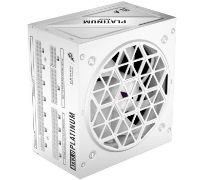 Блоки питания 1STPLAYER NGDP Platinum 1300W White / ATX3.0, APFC, 80 PLUS Platinum, SR + LLC + DC-DC, 120mm fan, full modular / HA-1300BA3-WH