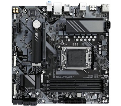 Материнская плата GIGABYTE Материнская плата B650M D3HP AX (AM5, mATX, B650, 4xDDR5, 1xPCI-Ex16, 2xM.2, DP+HDMI, RTL) (B650M D3HP AX)