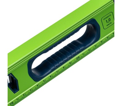 Уровень СИБРТЕХ Уровень алюминиевый УС-1, 0-600, фрезерованный, 3 глазка, рукоятки, 600 мм 34101