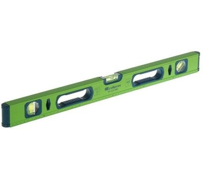 Уровень СИБРТЕХ Уровень алюминиевый УС-1, 0-600, фрезерованный, 3 глазка, рукоятки, 600 мм 34101